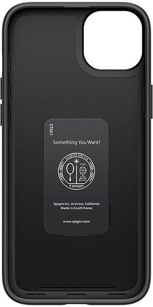 Mobilný telefón Spigen Thin Fit Black iPhone 15 .
