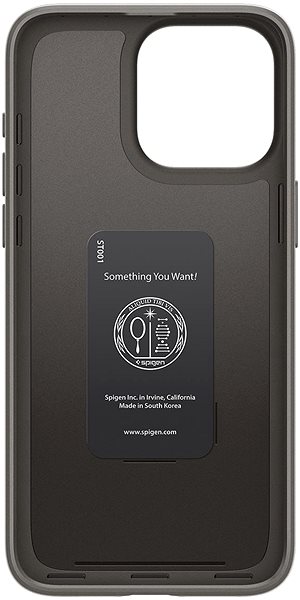 Kryt na mobil Spigen Thin Fit Gunmetal iPhone 15 Pro ...