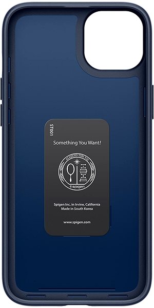 Kryt na mobil Spigen Thin Fit Navy Blue iPhone 15 ...