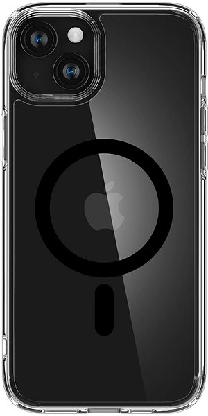 Telefon tok Spigen Ultra Hybrid Black iPhone 15 MagSafe tok ...