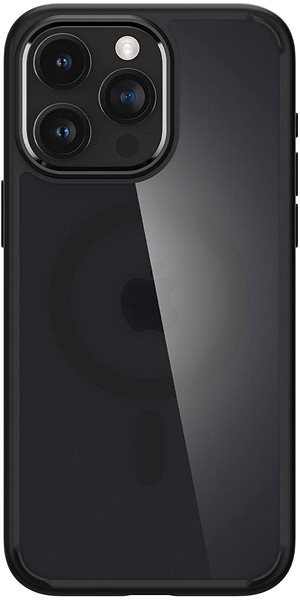 Telefon tok Spigen Ultra Hybrid Frost Black iPhone 15 Pro MagSafe tok ...