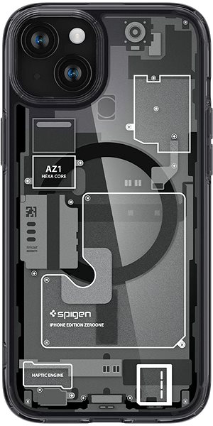 Kryt pre mobil Spigen Ultra Hybrid MagSafe Zero One iPhone 15 .