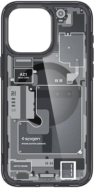 Telefon tok Spigen Ultra Hybrid Zero One iPhone 15 Pro MagSafe tok ...