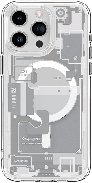 Handyhülle Spigen Ultra Hybrid MagSafe Zero One White iPhone 15 Pro ...