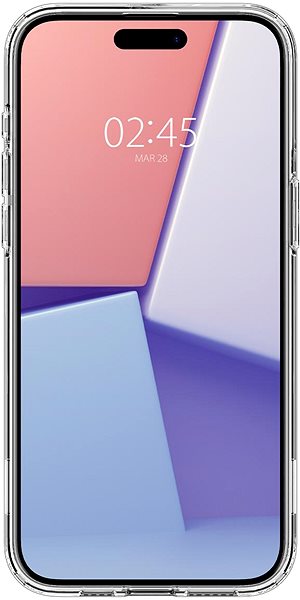 Telefon tok Spigen Ultra Hybrid S Crystal Clear iPhone 15 Pro Max MagSafe tok ...
