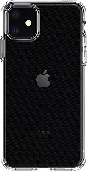 Telefon tok Spigen Liquid Crystal iPhone 11 átlátszó tok ...