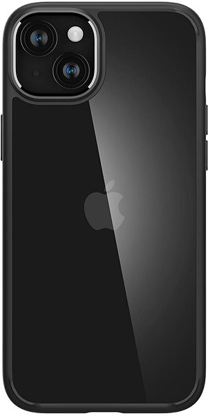Telefon tok Spigen Ultra Hybrid Matte Black iPhone 15 tok ...