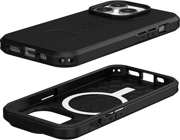 Handyhülle UAG Civilian MagSafe Black iPhone 15 Pro ...