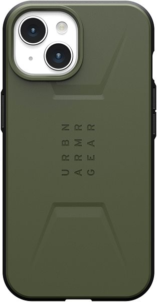 Kryt pre mobilné telefóny UAG Civilian MagSafe Olive Drab iPhone 15 .