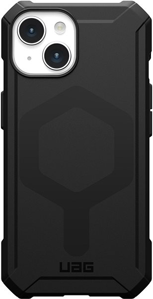 Telefon tok UAG Essential Armor iPhone 15 MagSafe fekete tok ...