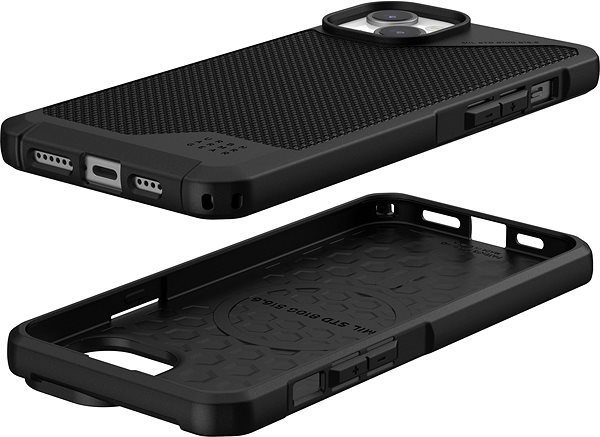Handyhülle UAG Metropolis LT MagSafe Kevlar Black iPhone 15 Plus ...