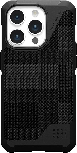 Handyhülle UAG Metropolis LT MagSafe Kevlar Black iPhone 15 Pro ...