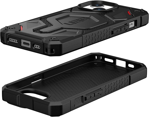 Handyhülle UAG Monarch Pro MagSafe Kevlar Black iPhone 15 ...