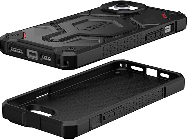 Handyhülle UAG Monarch Pro MagSafe Kevlar Black iPhone 15 Plus ...