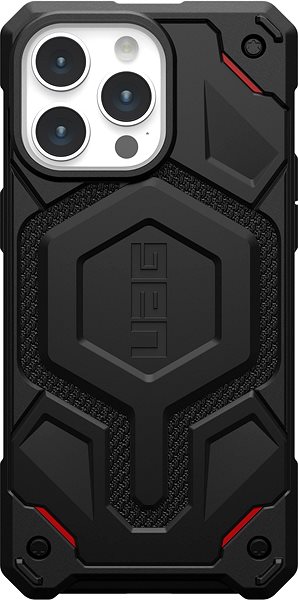 Kryt na mobil UAG Monarch Pro MagSafe Kevlar Black iPhone 15 Pro Max .