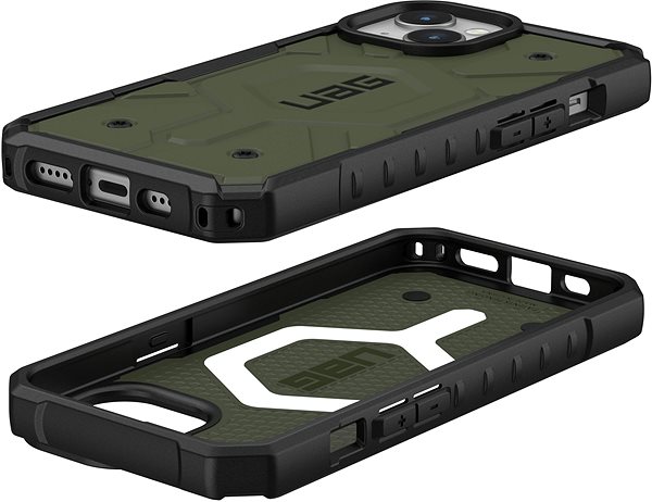 Handyhülle UAG Pathfinder MagSafe Olivegreen iPhone 15 ...