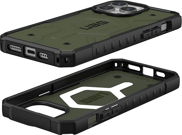 Telefon tok UAG Pathfinder Olive Drab iPhone 15 Pro Max MagSafe tok ...