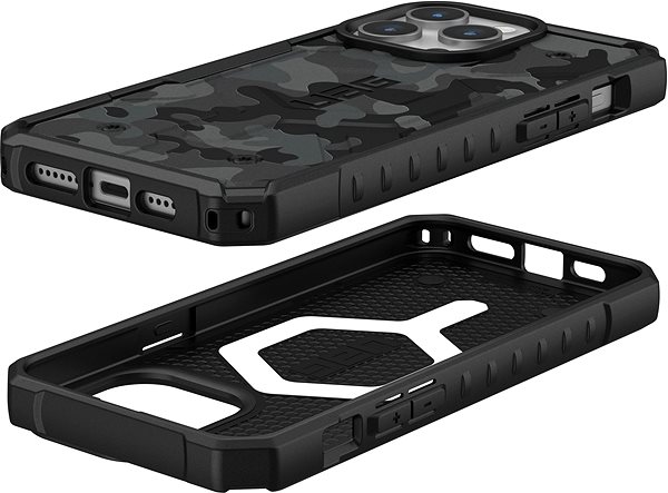 Telefon tok UAG Pathfinder SE MagSafe Midnight Camo iPhone 15 Pro Max ...