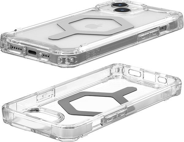 Handyhülle UAG Plyo MagSafe Ice/Silver iPhone 15 ...
