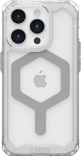 Telefon tok UAG Plyo Ice / Silver iPhone 15 Pro MagSafe tok ...