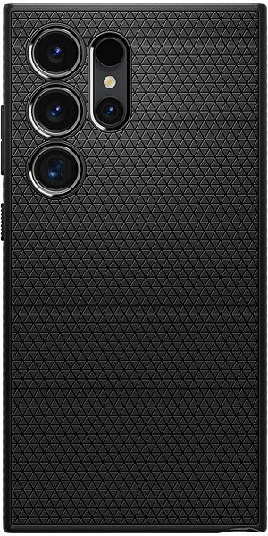 Handyhülle Spigen Liquid Air Matte Black Samsung Galaxy S24 Ultra ...