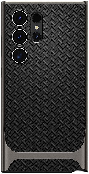 Telefon tok Spigen Neo Hybrid Gunmetal Samsung Galaxy S24 Ultra tok ...