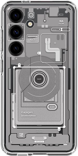 Kryt na mobil Spigen Ultra Hybrid Zero One White Samsung Galaxy S24 ...