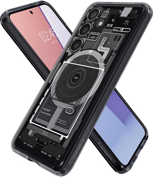 Kryt na mobil Spigen Ultra Hybrid OneTap Metal Ring MagSafe Zero One Samsung Galaxy S24 ...