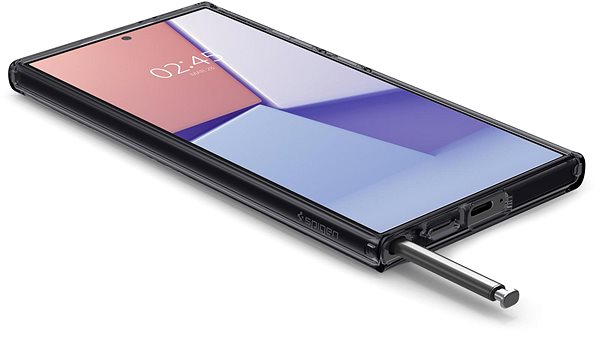 Telefon tok Spigen Ultra Hybrid OneTap Metal Ring MagSafe Samsung Galaxy S24 Ultra tok ...