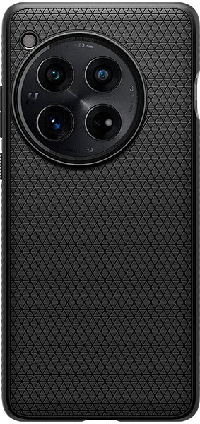 Telefon tok Spigen OnePlus 12 Liquid Air Matte Black tok ...