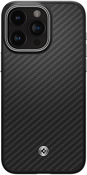Kryt na mobil Spigen Enzo Aramid Matte Black iPhone 15 Pro Max ...
