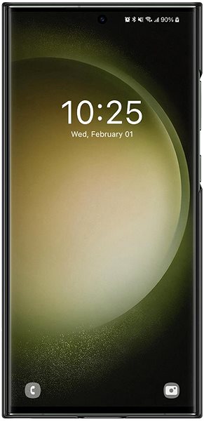 Telefon tok Spigen Air Skin Black Samsung Galaxy S23 Ultra ...