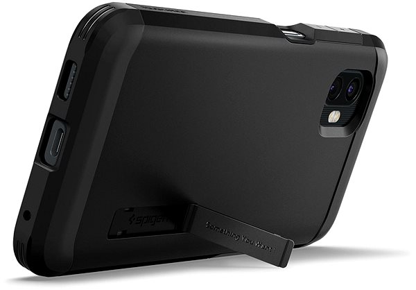Telefon tok Spigen Samsung Galaxy Xcover 6 Pro Tough Armor Black tok ...