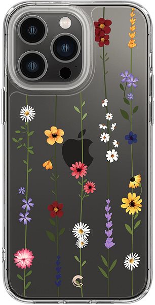 Telefon tok Spigen Cyrill Cecile Flower Garden iPhone 14 Pro tok ...