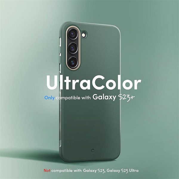 Telefon tok Spigen Cyrill UltraColor Kale Samsung Galaxy S23+ tok ...