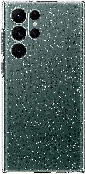 Kryt na mobil Spigen Liquid Crystal Glitter Crystal Quartz Samsung Galaxy S22 Ultra ...