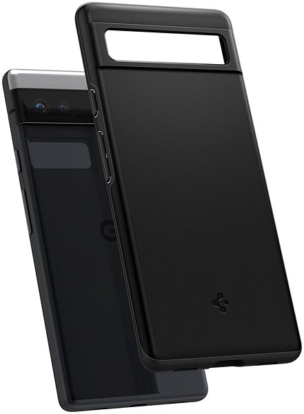 Kryt na mobil Spigen Thin Fit Black Google Pixel 6a ...