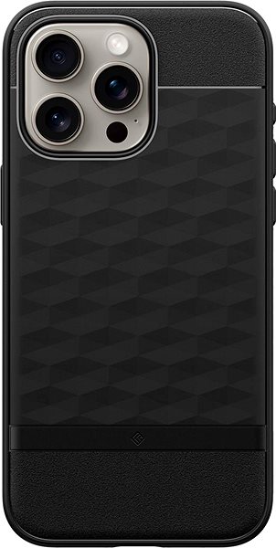 Kryt na mobil Spigen Caseology Parallax MagSafe Matte Black iPhone 15 Pro Max ...