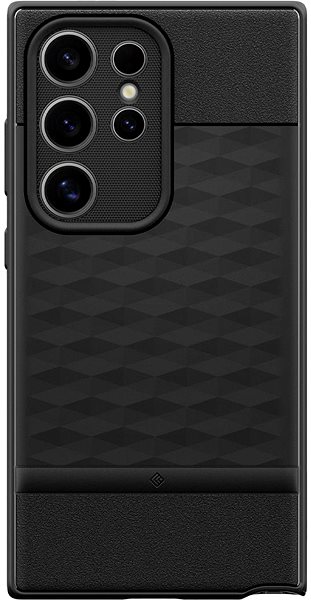 Telefon tok Spigen Caseology Parallax Samsung Galaxy S24 Ultra matt fekete tok ...