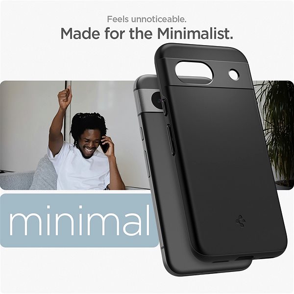 Handyhülle Spigen Thin Fit Black Google Pixel 8a ...