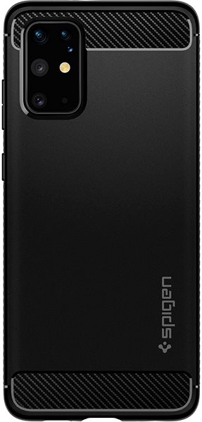 Mobilný telefon Spigen Rugged Armor Black Samsung Galaxy S20+ .