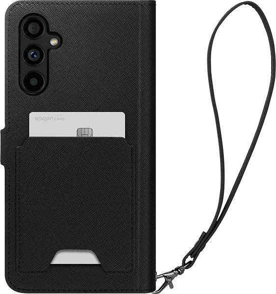 Handyhülle Spigen Wallet S Plus Black Samsung Galaxy A54 5G ...