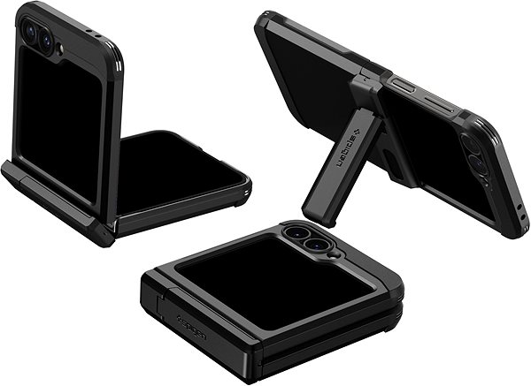 Handyhülle Spigen Tough Armor Pro Black Samsung Galaxy Z Flip6 ...