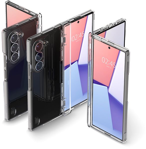 Softcase-Handyhülle Spigen Ultra Hybrid Pro Crystal Clear Samsung Galaxy Z Fold6 ...