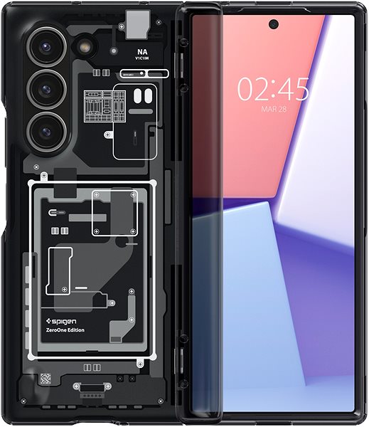 Softcase-Handyhülle Spigen Ultra Hybrid Pro Zero One Samsung Galaxy Z Fold6 ...