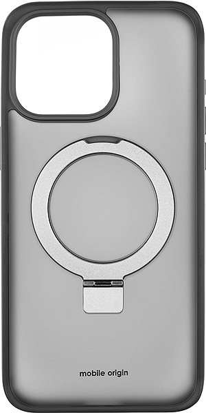 Telefon tok Mobile Origin RingMag Case Black iPhone 15 Pro Max tok ...
