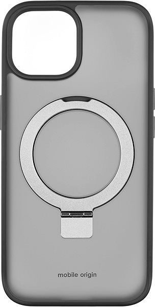Telefon tok Mobile Origin RingMag Case Black iPhone 15 tok ...