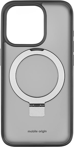 Telefon tok Mobile Origin RingMag Case Black iPhone 15 Pro tok ...