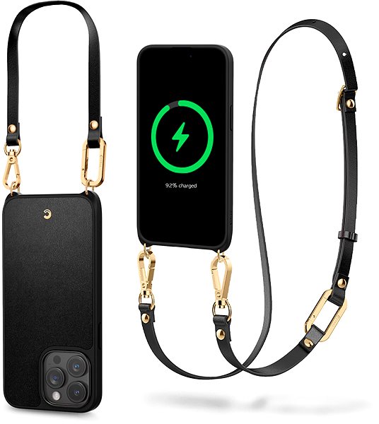 Handyhülle Spigen Cyrill Classic Charm MagSafe Black iPhone 15 Pro ...