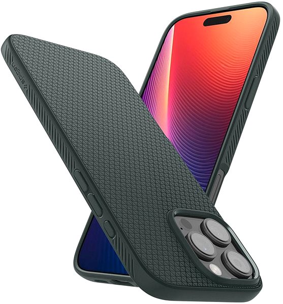 Handyhülle Spigen Liquid Air Abyss Green iPhone 16 Pro Max ...